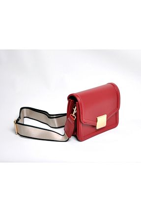 کیف دوشی قرمز زنانه چرم مصنوعی MODA - کد 880049280
