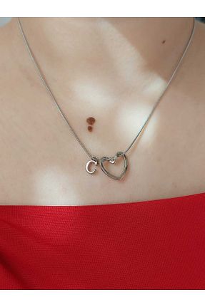 گردنبند استیل ( فولاد ) متالیک زنانه استیل (فولاد) bijoux uniques - کد 873795262