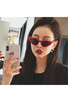 عینک آفتابی قرمز زنانه UV400 Köstebek - کد 737133230