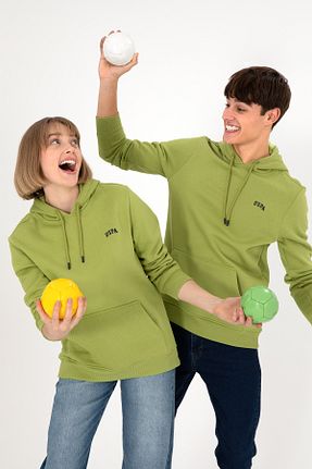 سوئیشرت سبز مردانه ساده U.S. Polo Assn. - کد 862587783