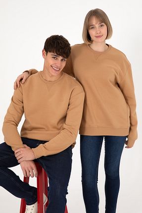 سوئیشرت قهوه ای مردانه ساده U.S. Polo Assn. - کد 855987560