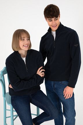 سوئیشرت سرمه ای مردانه ساده U.S. Polo Assn. - کد 859394174