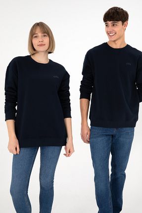 سوئیشرت سرمه ای مردانه ساده U.S. Polo Assn. - کد 859313435