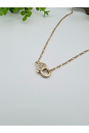 گردنبند نقره صورتی زنانه 8 عیار Milagro - کد 772368967