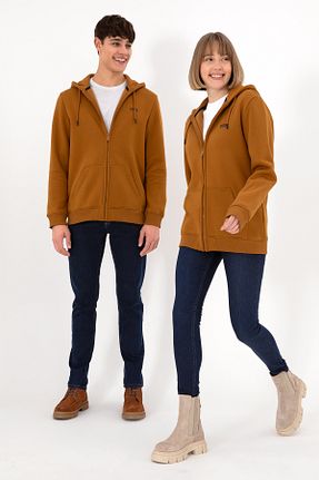 سوئیشرت قهوه ای مردانه ساده U.S. Polo Assn. - کد 862423622