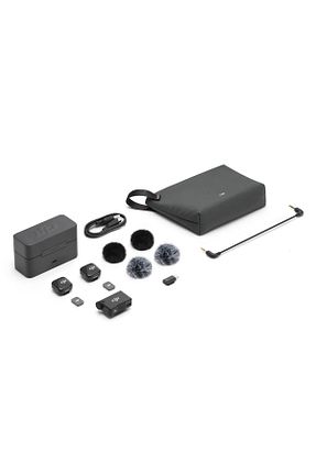 میکروفون و اکسسوری مشکی DJI - کد 880172009