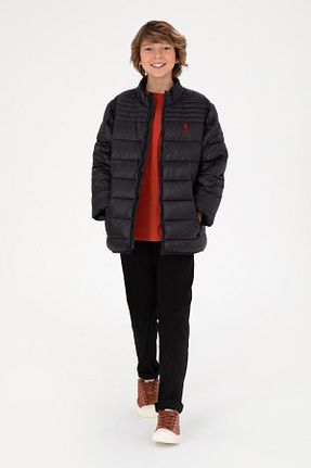 کاپشن مشکی بچه گانه پارچه U.S. Polo Assn. - کد 861381902