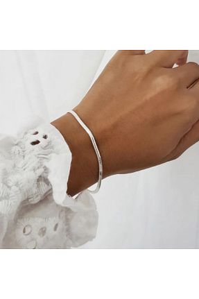 دستبند استیل (فولاد) طوسی زنانه استیل ضد زنگ Heppii - کد 880177641