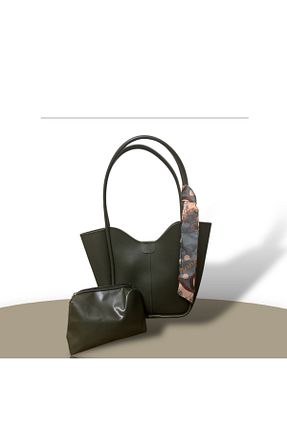 کیف دوشی سبز زنانه چرم مصنوعی Miel - کد 862038558