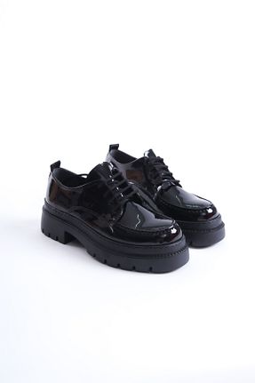 کفش لوفر مشکی زنانه چرم مصنوعی Shoesers - کد 880193905