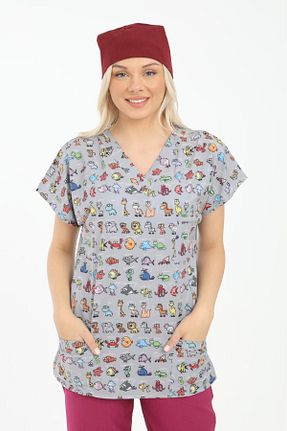 لباس کار طوسی Arme medikal - کد 880193724