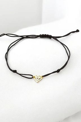 دستبند طلا زرد زنانه 14 عیار Glorria - کد 851640069