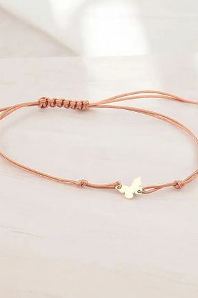 دستبند طلا زرد زنانه 14 عیار Glorria - کد 851640058