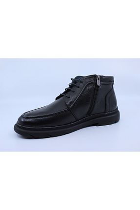 بوت / نیم بوت مشکی مردانه پاشنه کوتاه (1 - 4 سانتی متر) Papuccu - کد 880205139