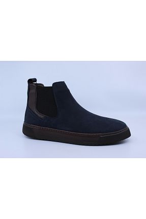 بوت / نیم بوت سرمه ای مردانه نبوک Papuccu - کد 880204639