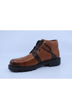 بوت / نیم بوت قهوه ای مردانه پارچه ای Papuccu - کد 880204965