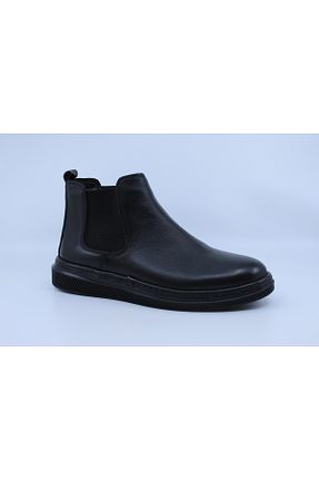 بوت / نیم بوت مشکی مردانه پاشنه کوتاه (1 - 4 سانتی متر) Papuccu - کد 880204529