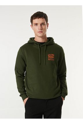 سوئیشرت خاکی مردانه ساده Jack & Jones - کد 880208917