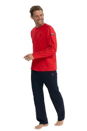 ست لباس راحتی قرمز مردانه لیسانس دار	 U.S. Polo Assn. - کد 880241956