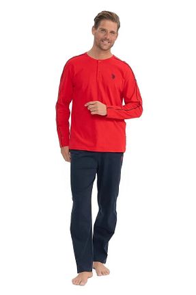 ست لباس راحتی قرمز مردانه لیسانس دار	 U.S. Polo Assn. - کد 880241956