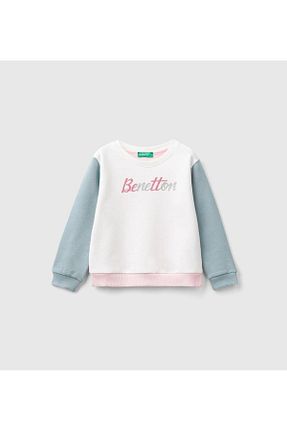 سوئیشرت صورتی بچه گانه Mix United Colors of Benetton - کد 849110553