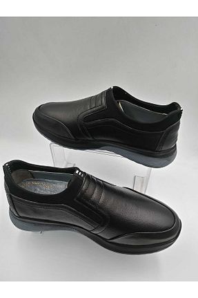 کفش بیرون مشکی مردانه چرم اصل JOY BRAVE SHOES - کد 880252597