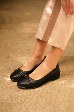 بابت مشکی زنانه چرم خالص İNNA - کد 869602788