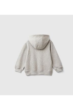 سوئیشرت طوسی بچه گانه چاپی United Colors of Benetton - کد 853531802