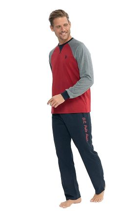 ست لباس راحتی زرشکی مردانه لیسانس دار	 U.S. Polo Assn. - کد 880269379