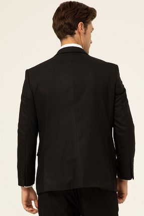 کت و شلوار مشکی مردانه یقه کتی SÜVARİ - کد 364256928
