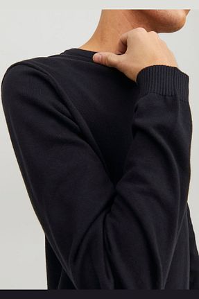 پلیور مشکی مردانه چاپی Jack & Jones - کد 3452072