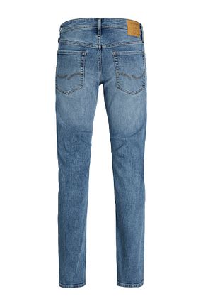 شلوار جین سرمه ای مردانه پاچه لوله تفنگی Jack & Jones - کد 792002129