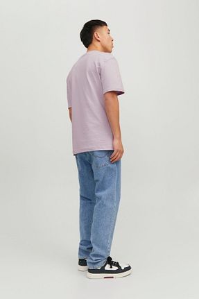 تیشرت آبی مردانه یقه دوچرخه Jack & Jones - کد 467903233