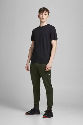 شلوار سبز مردانه پنبه پلی استر Jack & Jones - کد 461681450