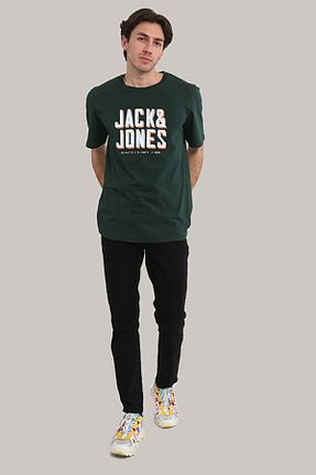 تیشرت صورتی مردانه رگولار Jack & Jones - کد 670180822
