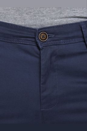 شلوار سرمه ای مردانه پنبه ای Jack & Jones - کد 50494251