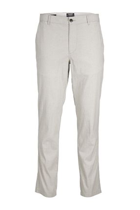 شلوار سفید مردانه کتان Jack & Jones - کد 666584055