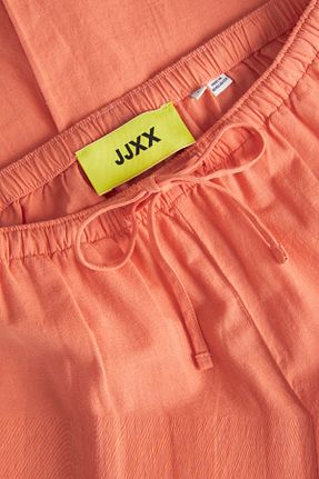 شلوار نارنجی زنانه کتان Jack & Jones - کد 830604171