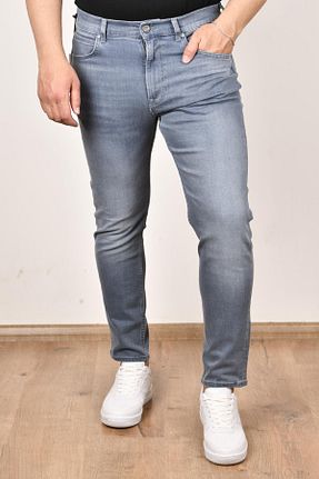 شلوار آبی مردانه پنبه پلی استر Lee - کد 343675406
