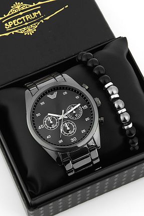 ساعت مچی مشکی مردانه 43 میلی متر Newera Watch - کد 881227523