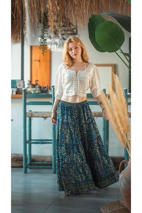 بلوز بژ زنانه ساده Miss Boheme - کد 880565453