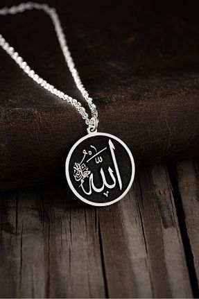 گردنبند نقره طوسی مردانه 925 عیار Vetro Silver - کد 880661887
