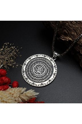 گردنبند نقره مشکی زنانه 925 عیار Sima Silver - کد 115487634