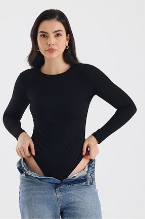 بادی مشکی زنانه یقه استخری ZACHARIUZ - کد 782957317