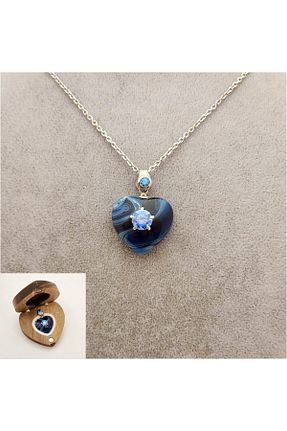گردنبند نقره آبی زنانه 925 عیار RETERNITY - کد 880681302