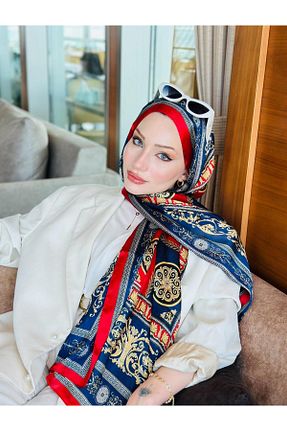 شال زرشکی زنانه NP - کد 880739932