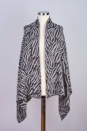 شال طوسی زنانه اکریلیک Sebir Moda - کد 880859879