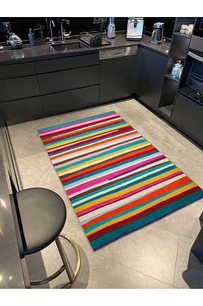 فرش رنگی قابل شستشو Rugs Modern Halı - کد 827646940