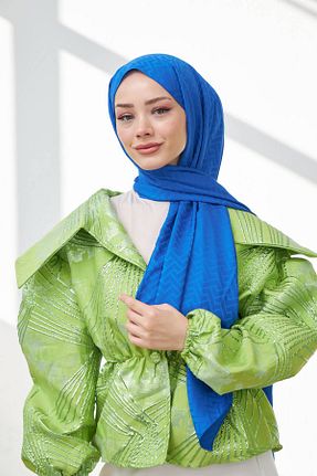 شال سرمه ای زنانه İpekhan - کد 783916352