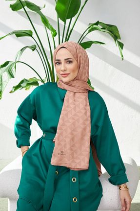 شال قهوه ای زنانه İpekhan - کد 783916254